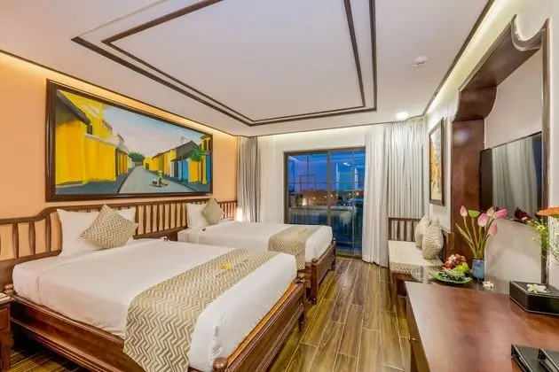 Deluxe Tek Büyük veya İki Ayrı Yataklı Oda, Balkon (Village View)