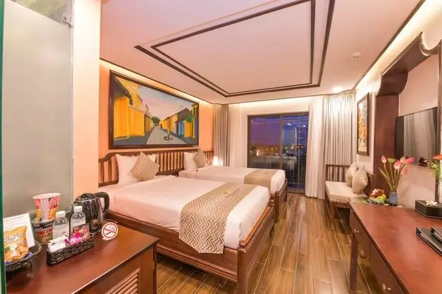 Deluxe Tek Büyük veya İki Ayrı Yataklı Oda, Balkon (Village View)