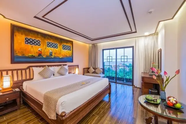 Deluxe Tek Büyük Yataklı Oda, Nehir Manzaralı (Village View)