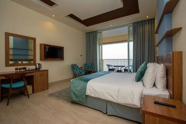 Premium Stüdyo, 1 En Büyük (King) Boy Yatak, Balkon, Plaj Manzaralı