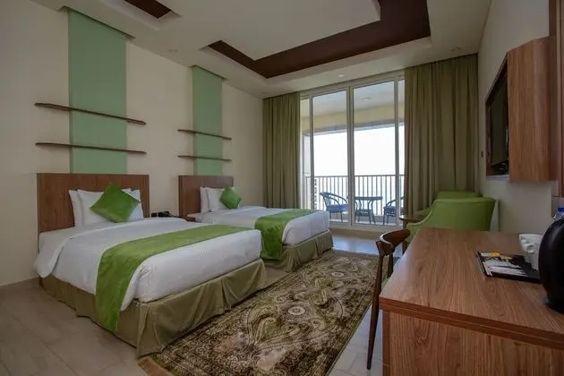 Premium Stüdyo, 1 Tek Kişilik XL Yatak, Balkon, Plaj Manzaralı