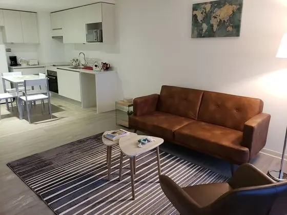 Deluxe Apart Daire, 1 Büyük (Queen) Boy Yatak ve Çekyat, Şehir Manzaralı