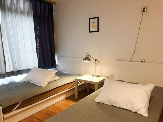 Premium İki Ayrı Yataklı Oda, 1 Yatak Odası, Özel Banyo, Plaj Manzaralı