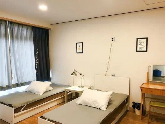 Premium İki Ayrı Yataklı Oda, 1 Yatak Odası, Özel Banyo, Plaj Manzaralı