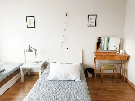 Premium İki Ayrı Yataklı Oda, 1 Yatak Odası, Özel Banyo, Plaj Manzaralı