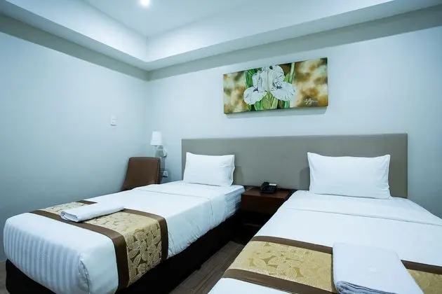 Deluxe İki Ayrı Yataklı Oda, 2 Tek Kişilik Yatak, Engellilere Uygun, Buzdolabı