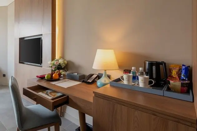 Deluxe İki Ayrı Yataklı Oda, Balkon, Plaj Manzaralı