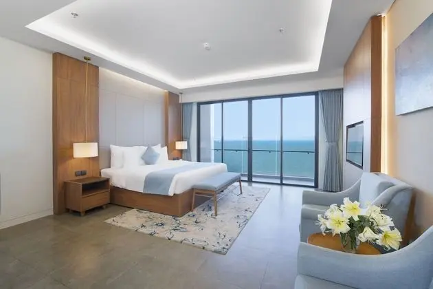 Executive Tek Büyük Yataklı Oda, 1 Büyük (Queen) Boy Yatak, Balkon, Plaj Manzaralı