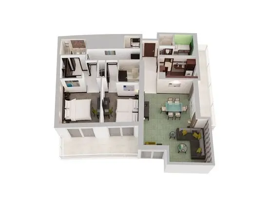 Executive Apart Daire, 2 Yatak Odası (with Child Room)