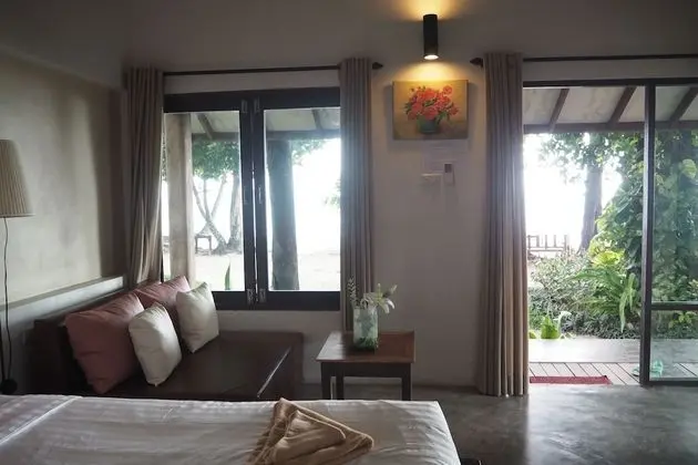 Beach front bungalow
