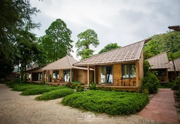 Beach front bungalow