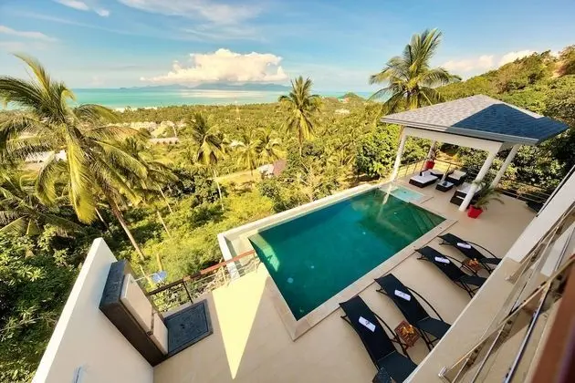 Luxury Villa, 4 Yatak Odası, Kişiye Özel Havuzlu, Deniz Manzaralı