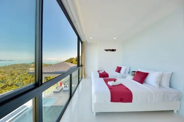 Luxury Villa, 4 Yatak Odası, Kişiye Özel Havuzlu, Deniz Manzaralı