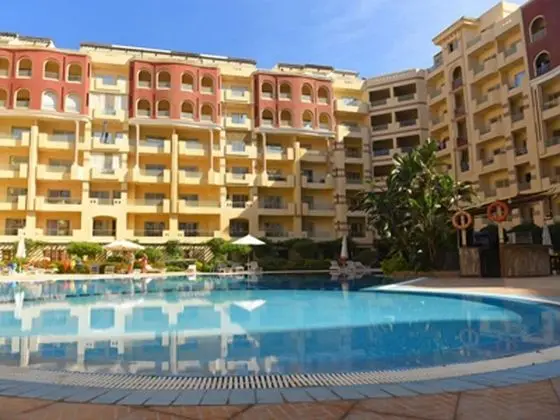 Premium Apart Daire, 1 Yatak Odası, Teras, Havuz Manzaralı