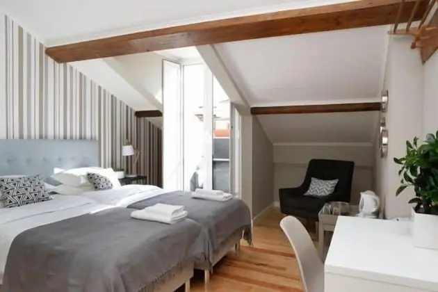 Superior Tek Büyük veya İki Ayrı Yataklı Oda, Balkon