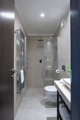 Comfort Tek Büyük veya İki Ayrı Yataklı Oda, 1 Yatak Odası, Özel Banyo, Bahçe Manzaralı