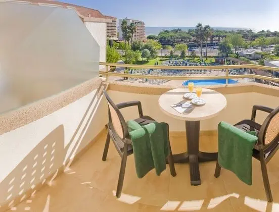 Double/Twin room balcony sea/pool views