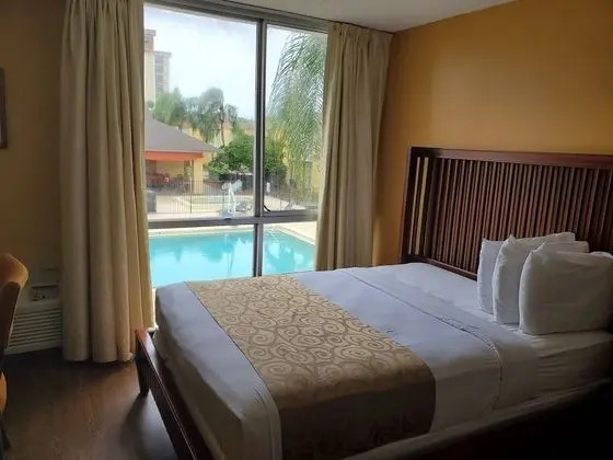 Standard Oda, 2 Büyük (Queen) Boy Yatak, Havuz Manzaralı (Standard Double Room Poolview)