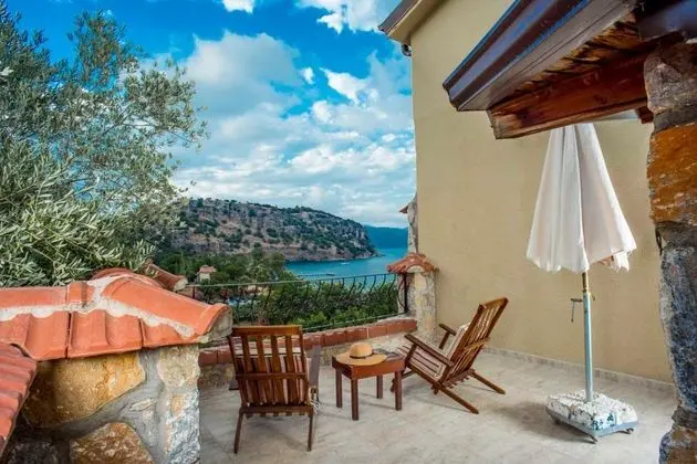 King Studio, Deniz Manzaralı, İç Bahçe veya Teras