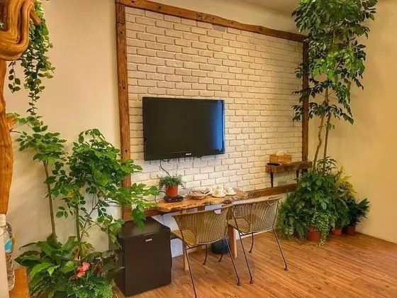 Premium Dört Kişilik Oda, 1 Yatak Odası, Balkon/Veranda, Bahçeli