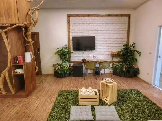Premium Dört Kişilik Oda, 1 Yatak Odası, Balkon/Veranda, Bahçeli