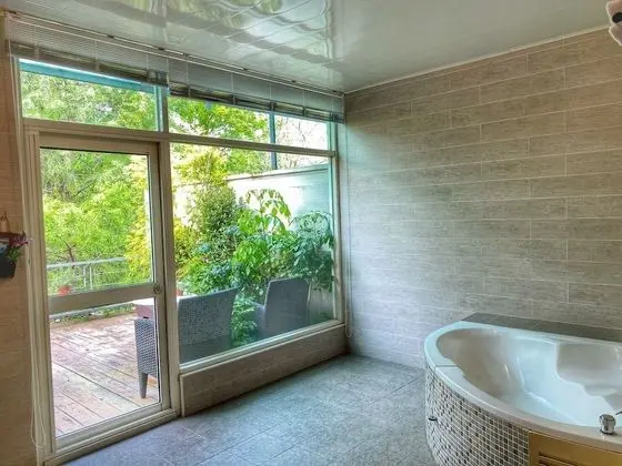 Premium Dört Kişilik Oda, 1 Yatak Odası, Balkon/Veranda, Bahçeli