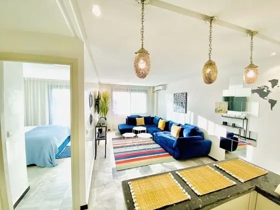 Design Apart Daire, 1 En Büyük (King) Boy Yatak, Sigara İçilebilir, Park Manzaralı