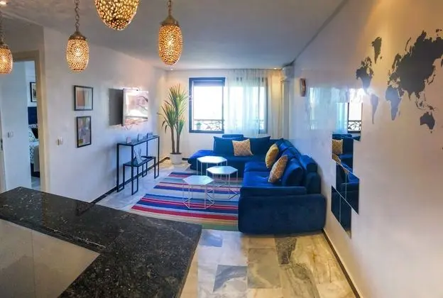 Design Apart Daire, 1 En Büyük (King) Boy Yatak, Sigara İçilebilir, Park Manzaralı