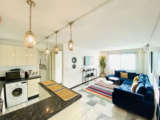 Design Apart Daire, 1 En Büyük (King) Boy Yatak, Sigara İçilebilir, Park Manzaralı