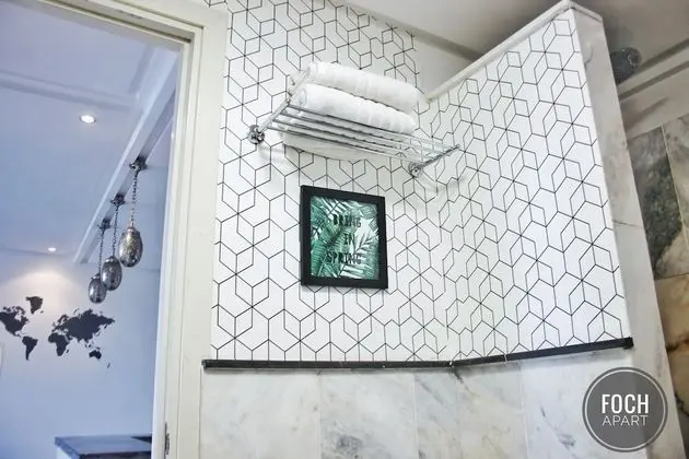 Design Apart Daire, 1 En Büyük (King) Boy Yatak, Sigara İçilebilir, Park Manzaralı