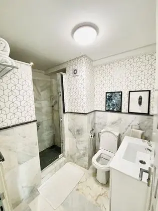 Design Apart Daire, 1 En Büyük (King) Boy Yatak, Sigara İçilebilir, Park Manzaralı