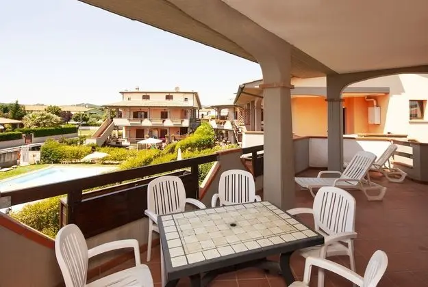 Comfort Apart Daire, 3 Yatak Odası, Teras, Havuz Manzaralı (For 6 people)
