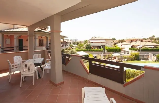 Comfort Apart Daire, 3 Yatak Odası, Teras, Havuz Manzaralı (For 6 people)