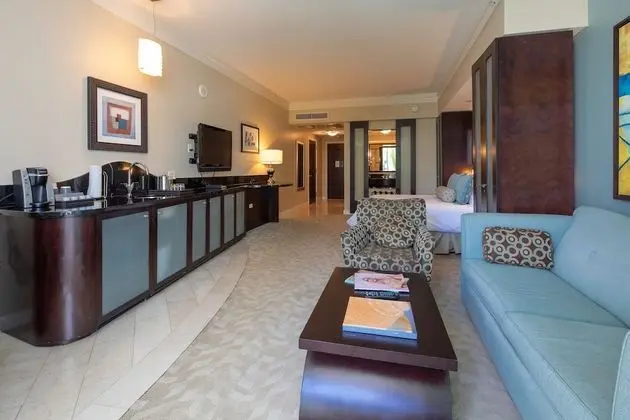 Junior Süit, 1 En Büyük (King) Boy Yatak ve Çekyat, Balkon, Havuz Manzaralı