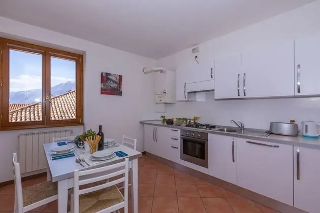 Family Apart Daire, 1 Çift Kişilik Yatak ve Çekyat (Fontana Del Lago Apt. 15)