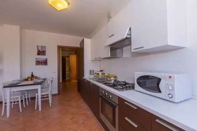 Family Apart Daire, 1 Çift Kişilik Yatak ve Çekyat (Fontana Del Lago Apt. 16)