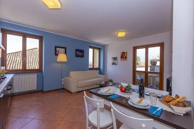 Family Apart Daire, 1 Çift Kişilik Yatak ve Çekyat (Fontana Del Lago Apt. 16)