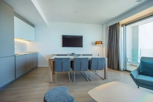 Deluxe Çatı Katı Süiti (Penthouse), 2 Yatak Odası, Kişiye Özel Havuzlu, Deniz Manzaralı