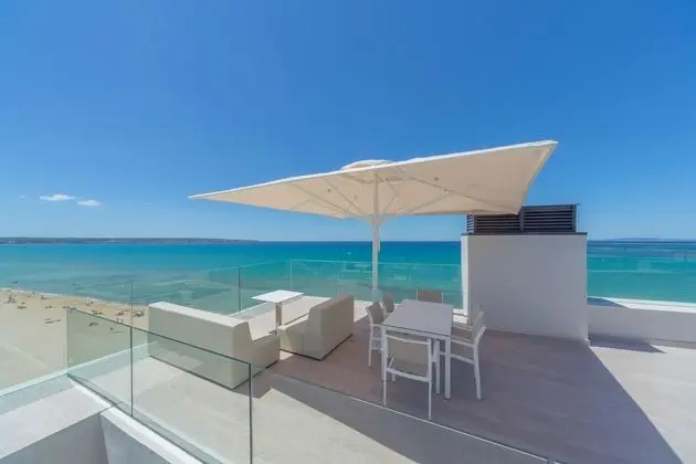 Deluxe Çatı Katı Süiti (Penthouse), 2 Yatak Odası, Kişiye Özel Havuzlu, Deniz Manzaralı