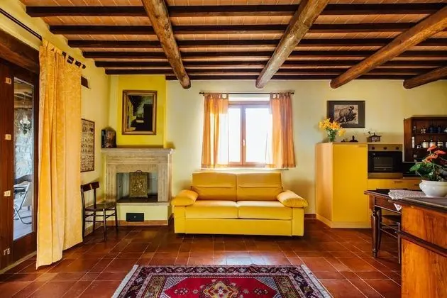 Apart Daire, 2 Yatak Odası, Teras, Tepe Manzaralı (La Piccionaia)