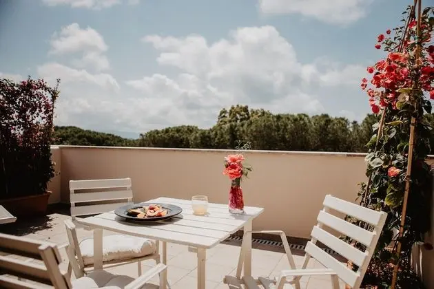 Tripla con Balcone vista Piscina