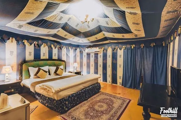 Deluxe Çadır, 1 Çift Kişilik Yatak, Balkon, Dağ Manzaralı