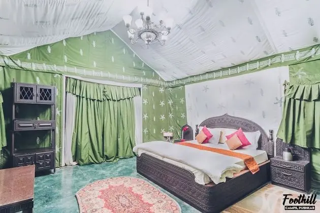 Deluxe Çadır, 1 Çift Kişilik Yatak, Balkon, Dağ Manzaralı