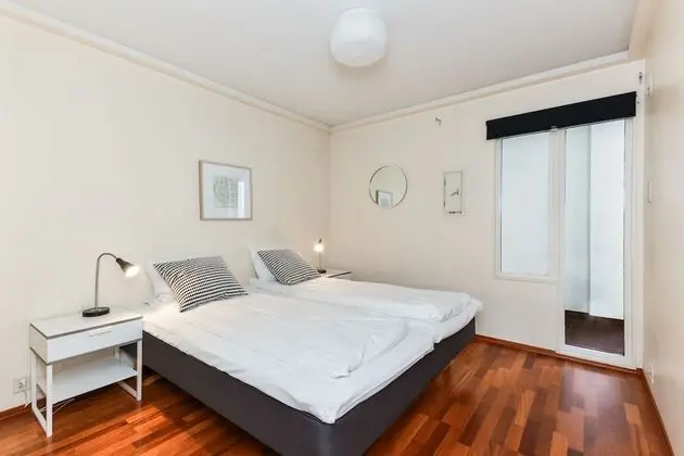 Two-Bedroom Apartment For Three With Balcony