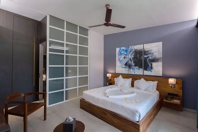 Deluxe Tek Büyük Yataklı Oda, 1 Çift Kişilik Yatak, Sigara İçilmez, Bahçe Manzaralı