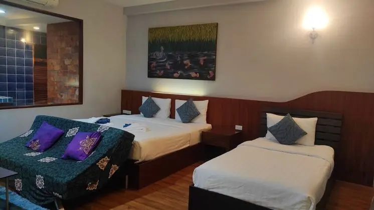 Standard İki Ayrı Yataklı Oda, Bahçe Manzaralı
