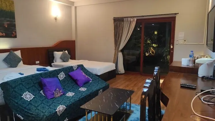 Standard İki Ayrı Yataklı Oda, Bahçe Manzaralı
