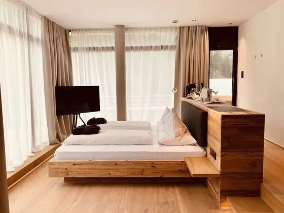 Panoramic Tek Büyük Yataklı Oda, Balkon, Dağ Yamacı