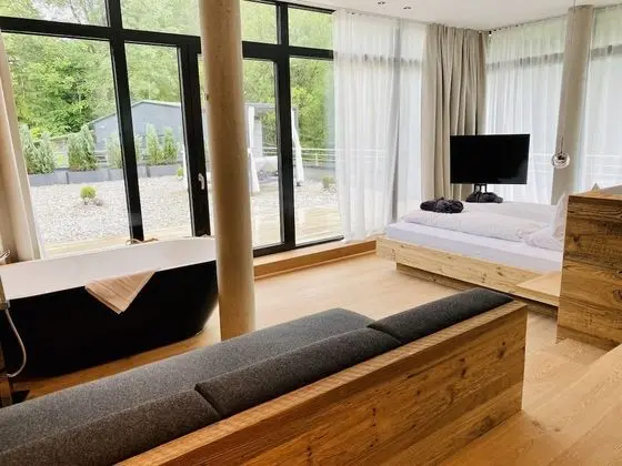 Panoramic Tek Büyük Yataklı Oda, Balkon, Dağ Yamacı