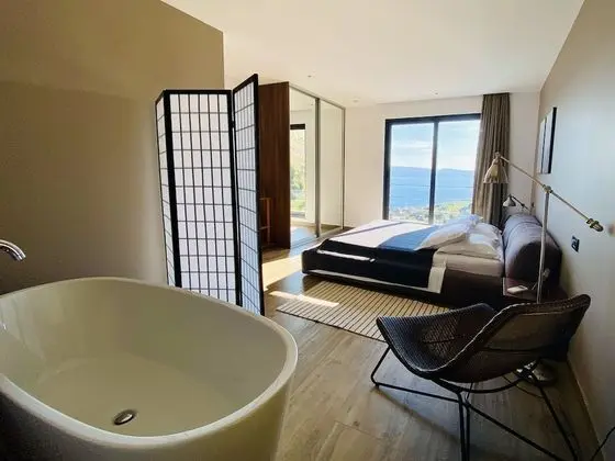 Villa, 4 Yatak Odası, Şömine